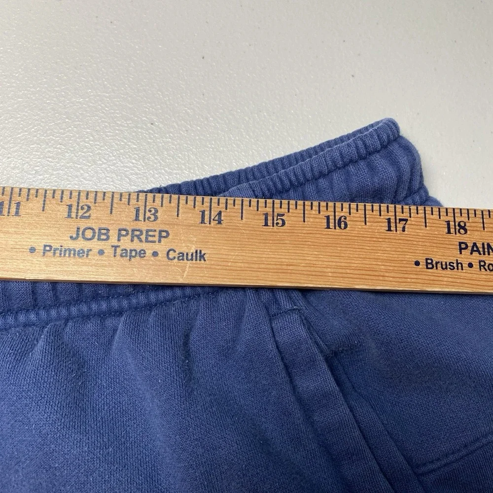 Y2K Nike Sweatpants XL (36x32) Baggy Wide Leg Faded Blue